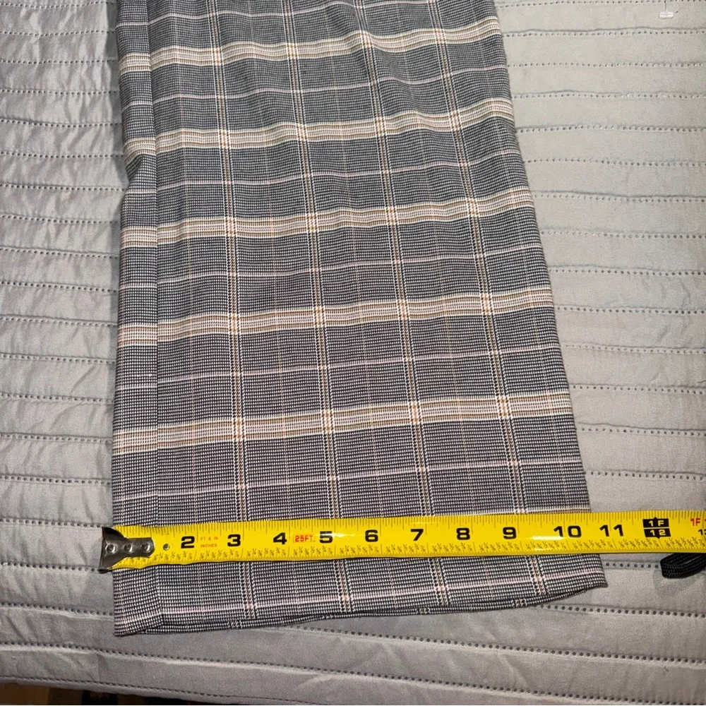 Cupcakes & cashmere women’s Plaid Jumpsuit with Button Detail Sz 2 - Picture 7 of 15
